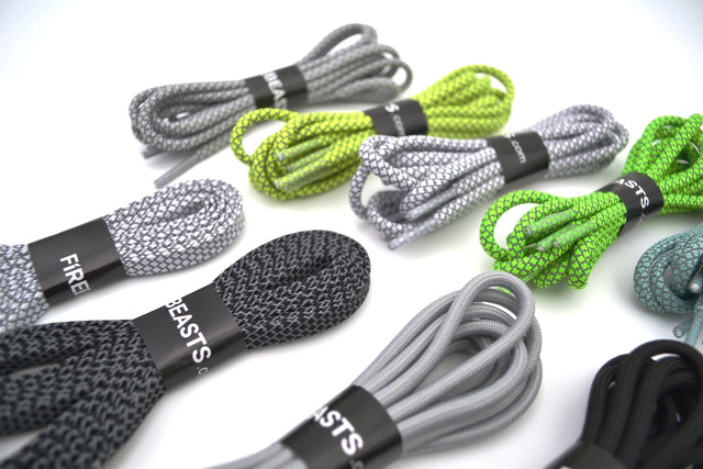 Yeezy Reflective Laces  FIREBEASTS 3M Reflective Rope Laces