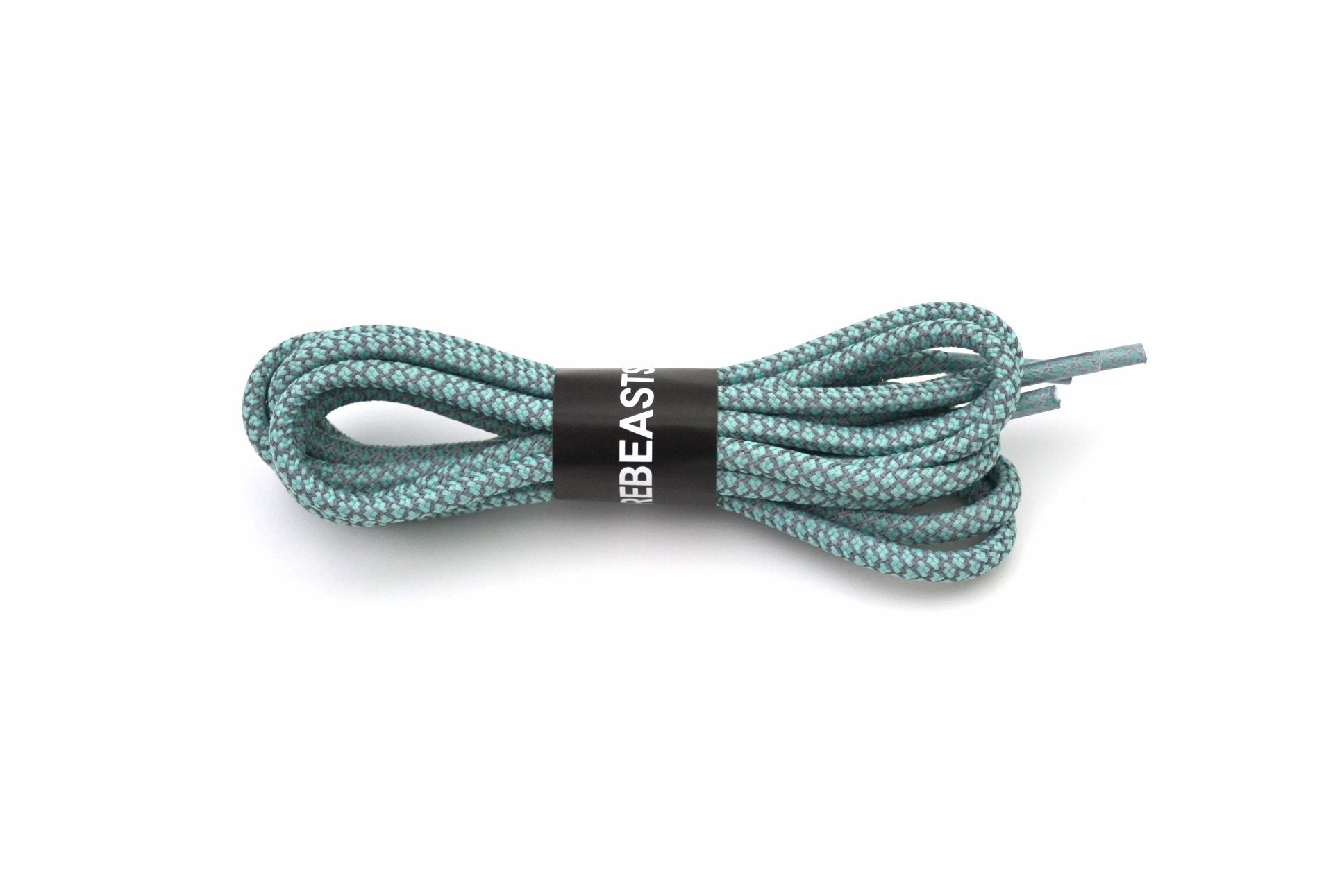 Flat reflective store laces